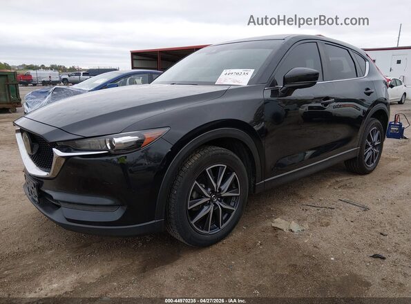 JM3KFBCM1J0449441 2018 MAZDA CX-5 Черный Передняя левая четверть