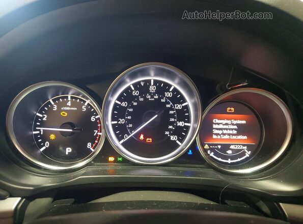 JM3KFBCM1L0843525 2020 MAZDA CX-5 Charcoal Widok zestawu wskaźników