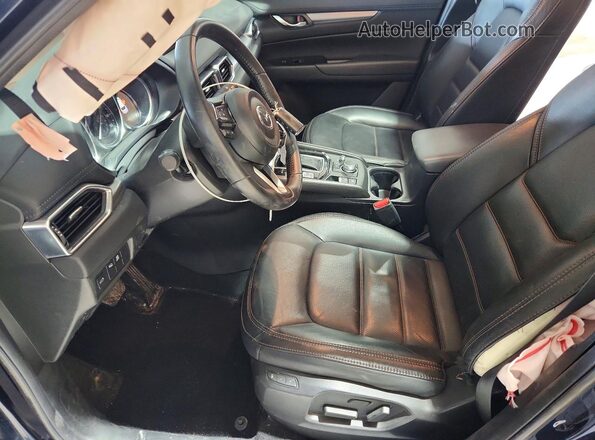 JM3KFBCM2M0426724 2021 MAZDA CX-5 Blue Вид салону спереду