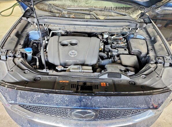 JM3KFBCM2M0426724 2021 MAZDA CX-5 Blue Вид підкапотного простору