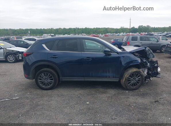 JM3KFBCM2M0456208 2021 MAZDA CX-5 Blue Widok wnętrza z tyłu