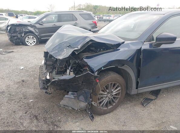 JM3KFBCM2M0456208 2021 MAZDA CX-5 Blue Widok z przodu