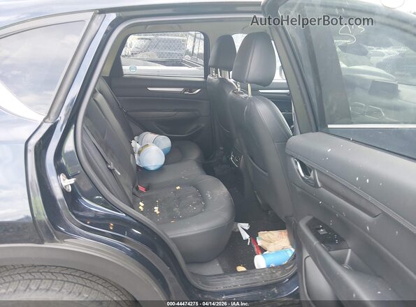 JM3KFBCM3L0848600 2020 MAZDA CX-5 Blue Widok naklejki z numerem VIN