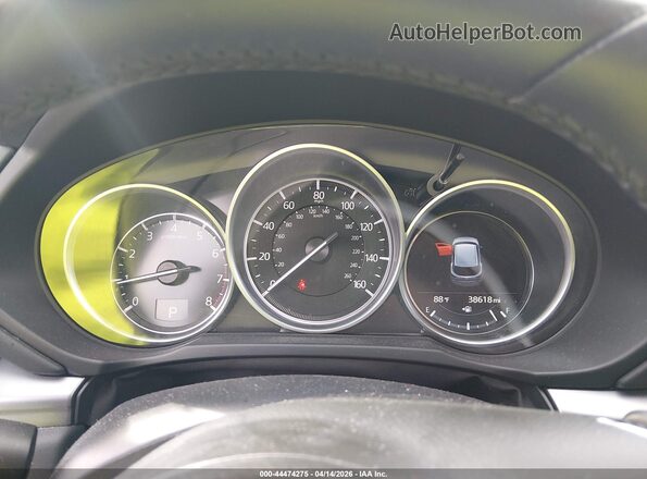 JM3KFBCM3L0848600 2020 MAZDA CX-5 Blue Widok tylnych siedzeń