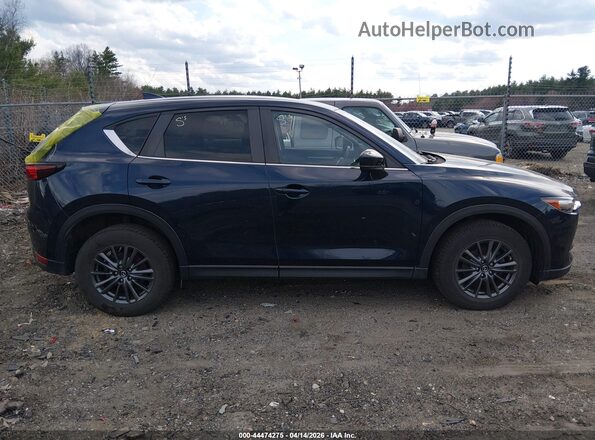 JM3KFBCM3L0848600 2020 MAZDA CX-5 Blue Widok wnętrza z tyłu