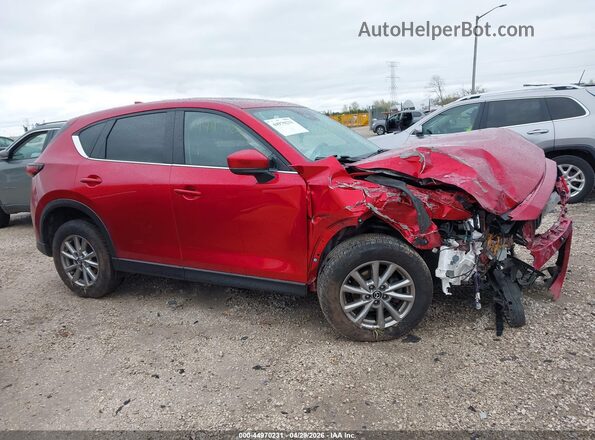 JM3KFBCM3P0110446 2023 MAZDA CX-5 Красный Вид задней части салона