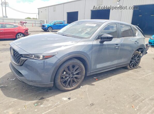 JM3KFBCM3P0127764 2023 MAZDA CX-5 Синий Передняя левая четверть
