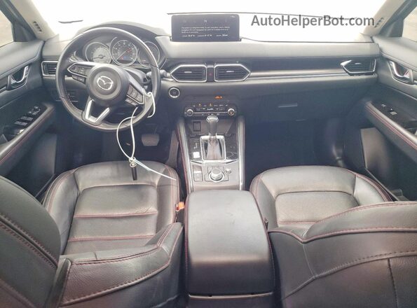 JM3KFBCM3P0127764 2023 MAZDA CX-5 Синий Вид панели приборов