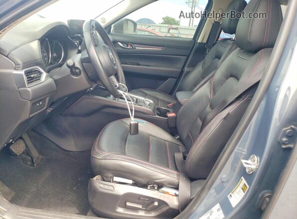 JM3KFBCM3P0127764 2023 MAZDA CX-5 Синий Вид салона спереди