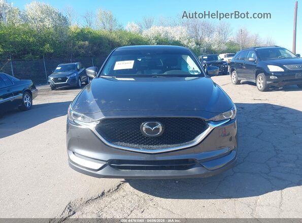 JM3KFBCM7M0362793 2021 MAZDA CX-5 Gray Widok wnętrza z tyłu