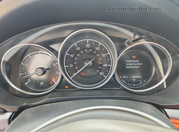 JM3KFBCM8M1431100 2021 MAZDA CX-5 Серый Вид щитка приборов