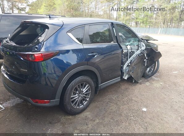 JM3KFBCMXL0866849 2020 MAZDA CX-5 Синий Задняя правая четверть