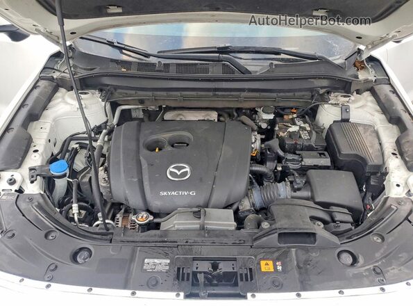 JM3KFBDM7L0809040 2020 MAZDA CX-5 White უკანა სალონის ხედი