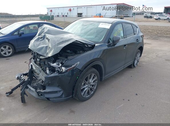 JM3KFBDM7M0406595 2021 MAZDA CX-5 Black Передня ліва чверть