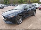 2021 Mazda Cx-5 Grand Touring Blue vin: JM3KFBDM9M1344112