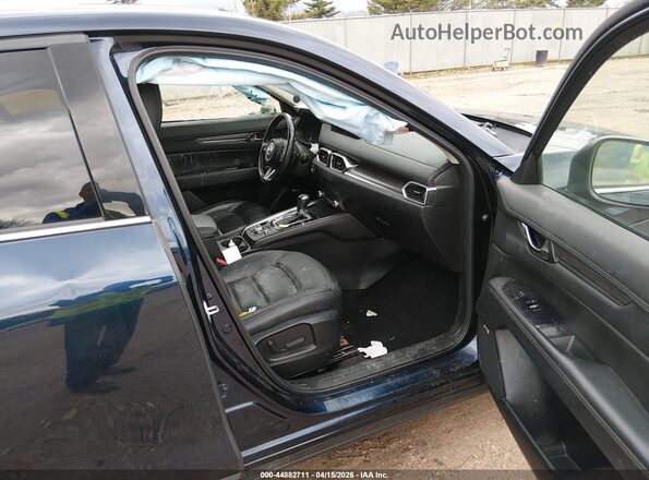 JM3KFBDM9M1344112 2021 MAZDA CX-5 Blue Widok wnętrza z przodu