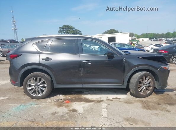JM3KFBDM9M1447417 2021 MAZDA CX-5 Gray Rear interior view