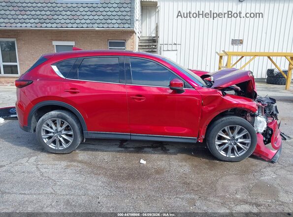 JM3KFBDMXM0350832 2021 MAZDA CX-5 Red Widok wnętrza z tyłu