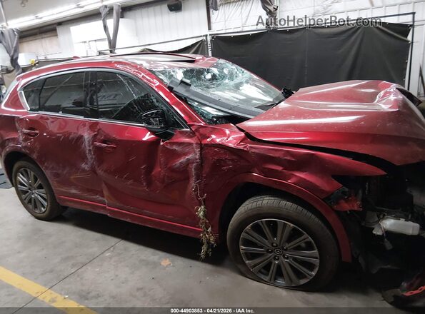JM3KFBXY2S0756065 2025 MAZDA CX-5 Red Вид задньої частини салону