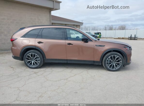 JM3KJDHAXS1127157 2025 MAZDA CX-70 PHEV Коричневый Вид задней части салона