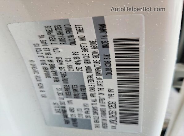 JM3KJDHC5S1125091 2025 MAZDA CX-70 White Widok komory silnika