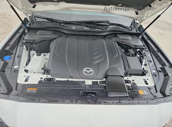 JM3KJDHC5S1125091 2025 MAZDA CX-70 White Widok wnętrza z tyłu