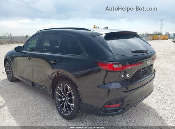 JM3KJDHC6S1123009 2025 MAZDA CX-70 Черный Задняя левая четверть