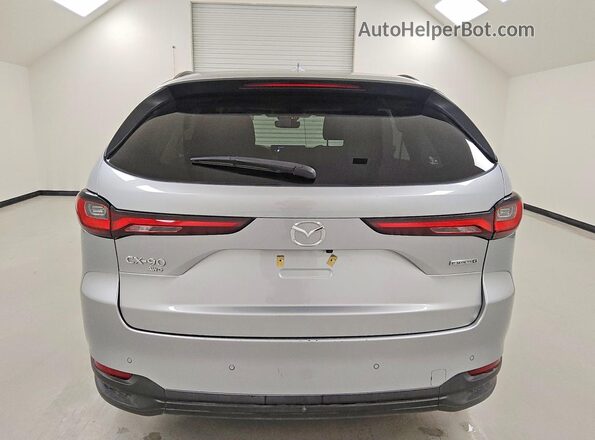 JM3KKCHD4S1229202 2025 MAZDA CX-90 Silver Հետևի տեսք