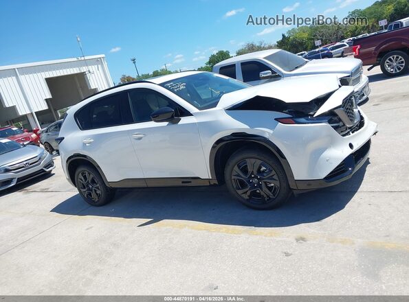 JM3KMDHA2T0104843 2026 MAZDA CX-5 White Вид щитка приладів