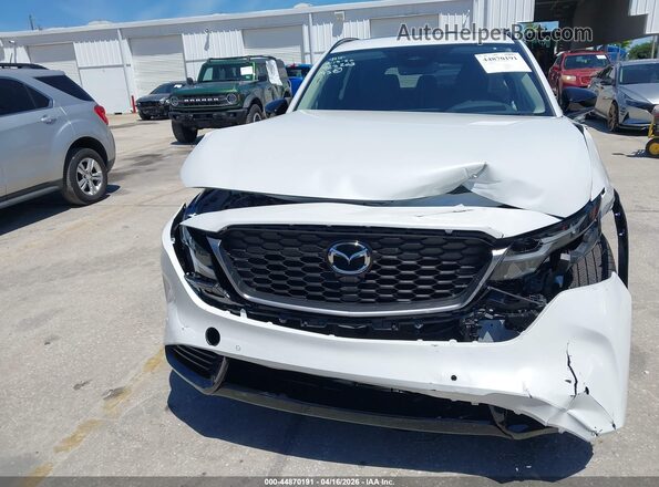 JM3KMDHA2T0104843 2026 MAZDA CX-5 White Вид панелі приладів