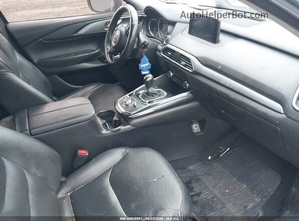 JM3TCACY0J0220856 2018 MAZDA CX-9 Silver Widok wnętrza z przodu