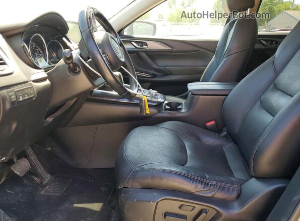 JM3TCACY0K0304841 2019 MAZDA CX-9 Black Widok wnętrza z przodu