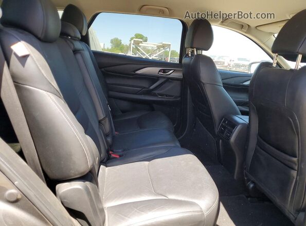 JM3TCACY0K0304841 2019 MAZDA CX-9 Black Widok tylnych siedzeń