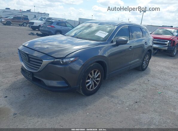 JM3TCACY0K0335314 2019 MAZDA CX-9 Gray Vista tres cuartos delantera izquierda