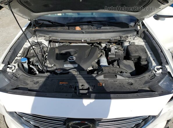 JM3TCACY1K0335564 2019 MAZDA CX-9 White Vista del compartimento del motor