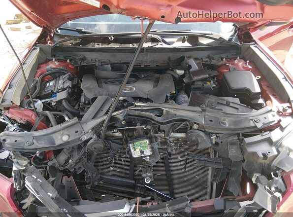JM3TCACY2K0337372 2019 MAZDA CX-9 Red უკანა ხედი