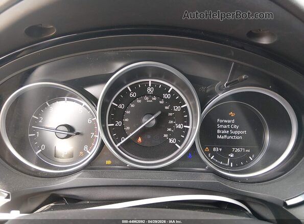 JM3TCACY2K0337372 2019 MAZDA CX-9 Red უკანა სავარძლების ხედი