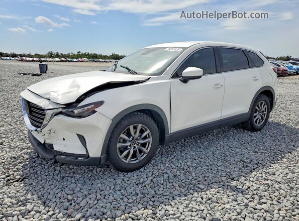 JM3TCACY4K0315504 2019 MAZDA CX-9 Белый Передняя левая четверть
