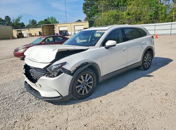 JM3TCACY6G0115098 2016 MAZDA CX-9 White წინა მარცხენა ხედი სამი მეოთხედიდან