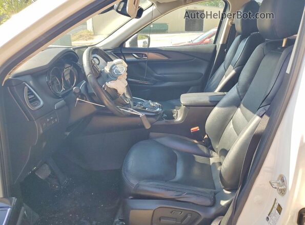 JM3TCACY6G0115098 2016 MAZDA CX-9 White წინა სალონის ხედი