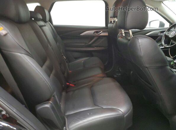 JM3TCACY8J0227408 2018 MAZDA CX-9 Black Вид задньої частини салону