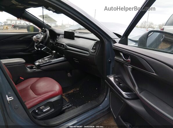 JM3TCADY2M0507876 2021 MAZDA CX-9 Синий Вид салона спереди