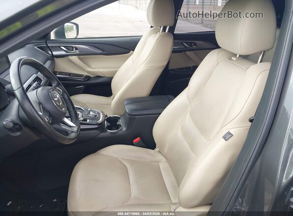JM3TCADY8K0326455 2019 MAZDA CX-9 Серый Вид салона спереди