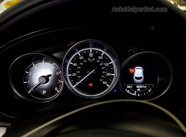 JM3TCBAY8P0659126 2023 MAZDA CX-9 Серебряный Вид щитка приборов
