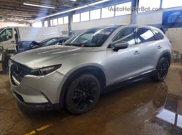 JM3TCBAY8P0659126 2023 MAZDA CX-9 Серебряный Передняя левая четверть