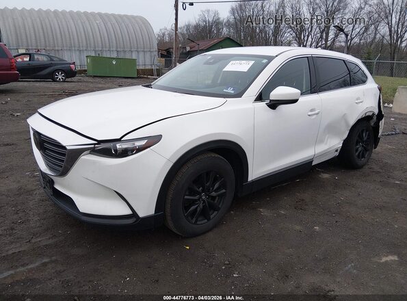JM3TCBCY1K0329673 2019 MAZDA CX-9 Белый Передняя левая четверть