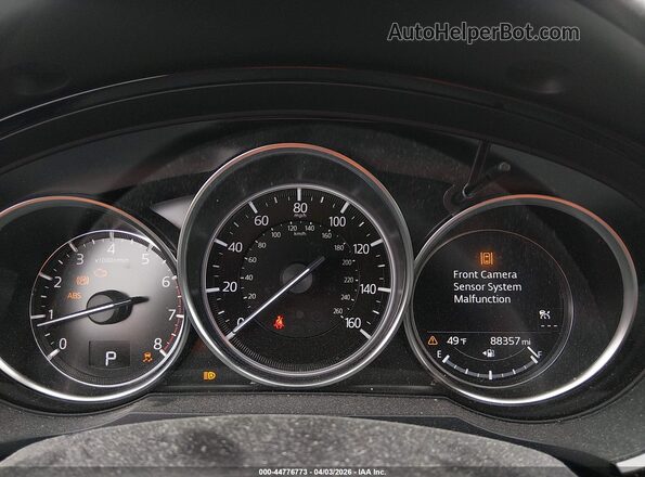 JM3TCBCY1K0329673 2019 MAZDA CX-9 Белый Вид задних сидений