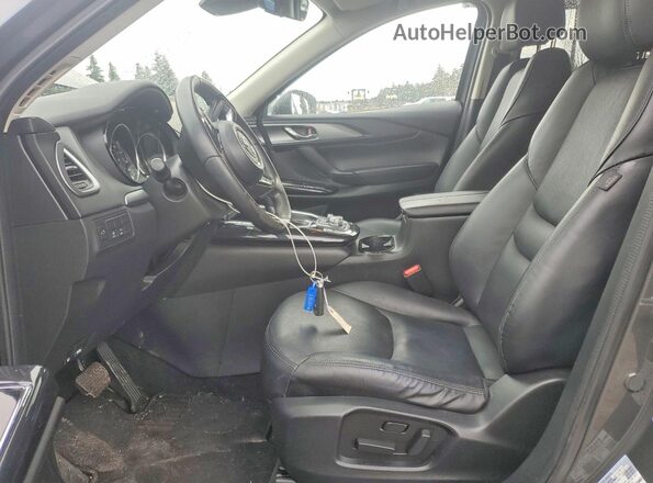 JM3TCBCY3K0309733 2019 MAZDA CX-9 Gray Вид салону спереду