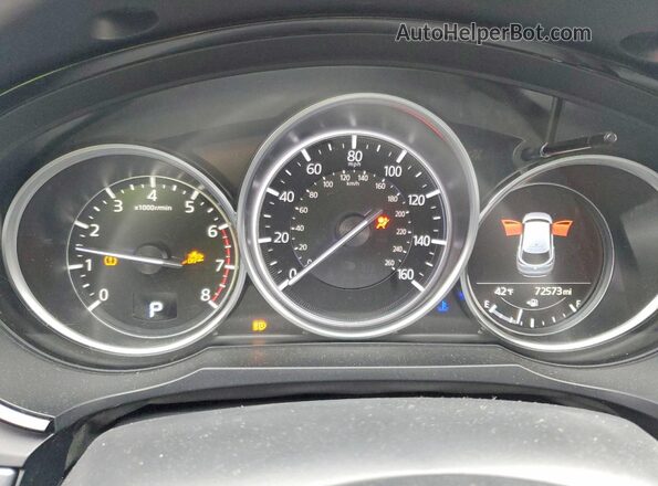 JM3TCBCY3K0309733 2019 MAZDA CX-9 Gray Вид щитка приладів