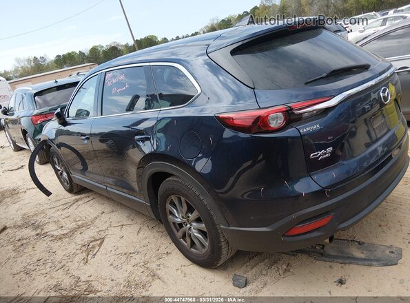 JM3TCBCY4K0305562 2019 MAZDA CX-9 Blue Trasero izquierdo